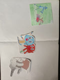 Hand Drawn stickers