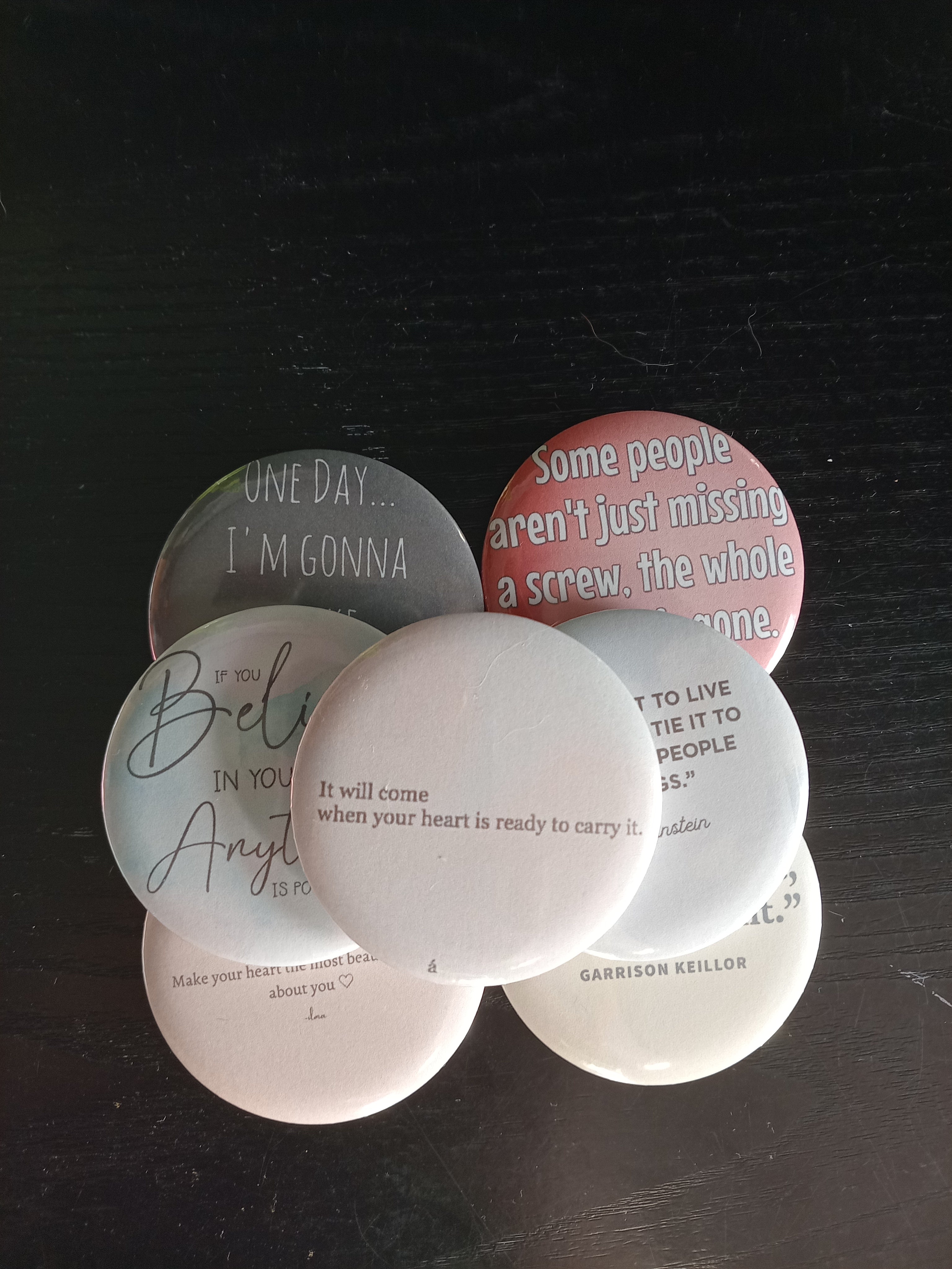 Funny & Heartfelt Quote Badges